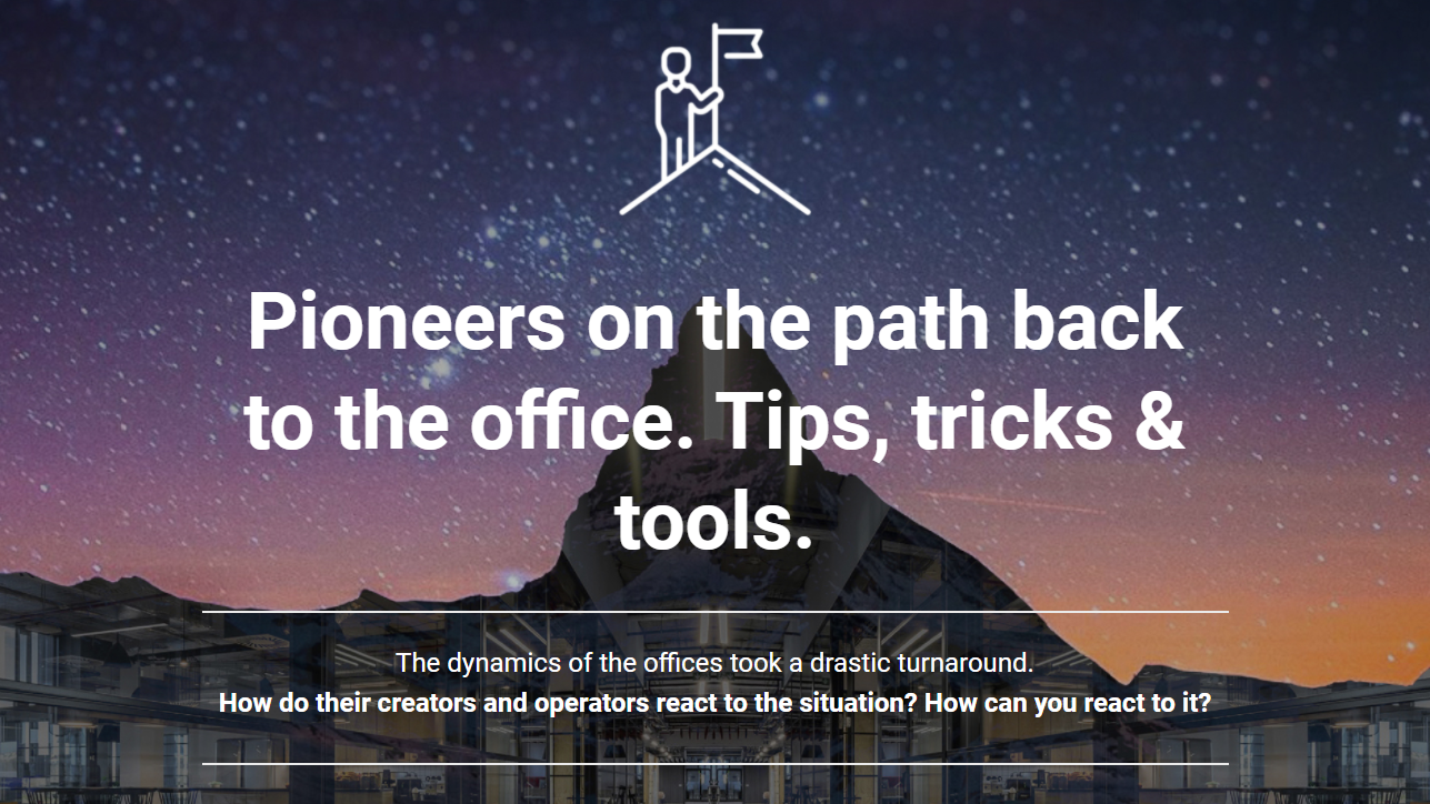Web-Seminar-Aufzeichnung | Pioniere der Rückkehr in die Büros. Tipps, Tricks & Instrumente