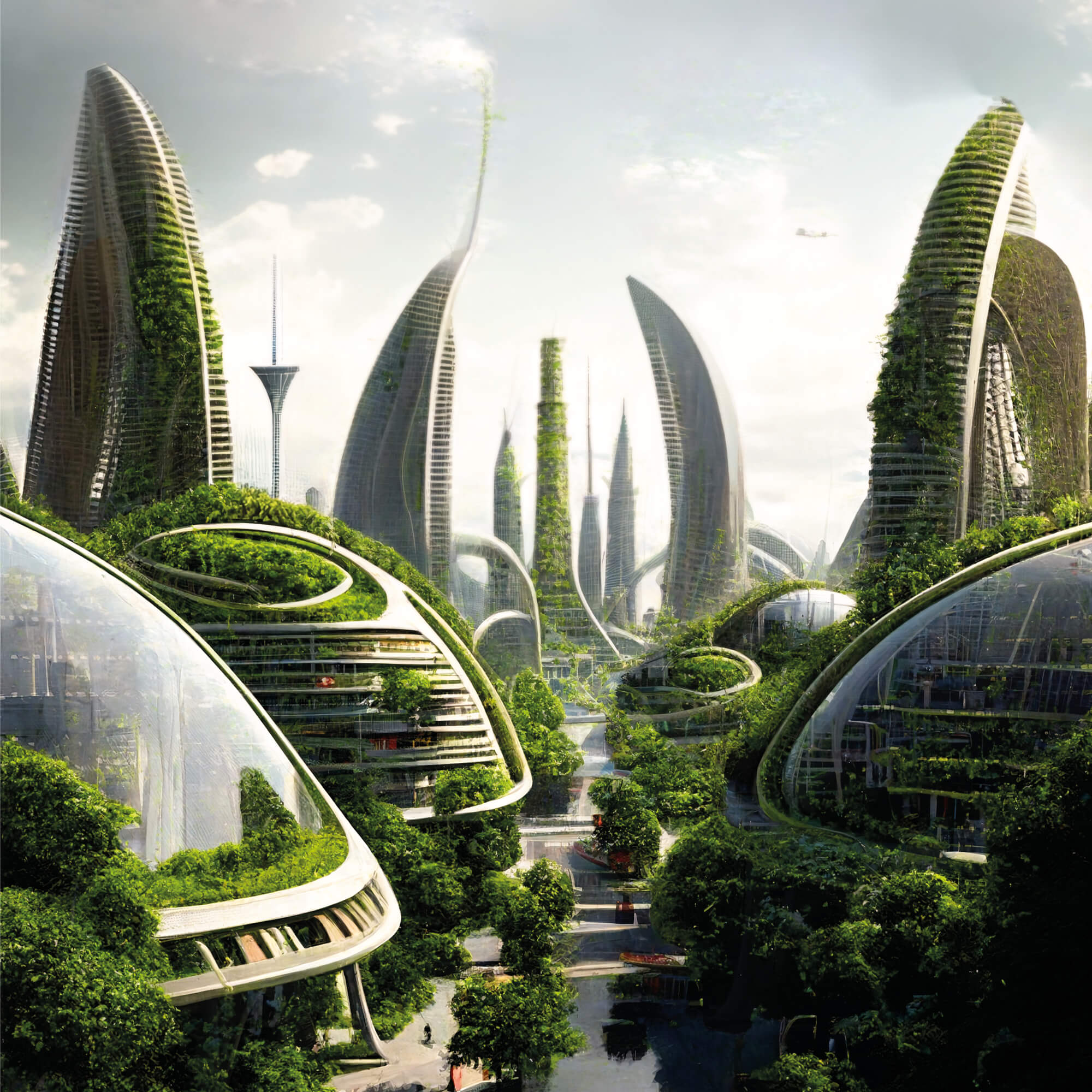 Künstlicher Intelligenz zufolge eine wirklich gedeihliche Stadt