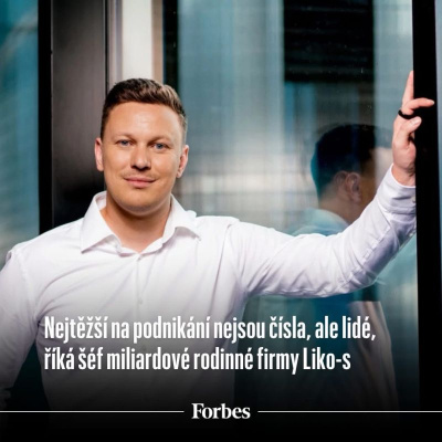 Jan Musil im Interview mit Forbes: Das Schwierigste am Unternehmertum sind nicht die Zahlen, sondern die Menschen